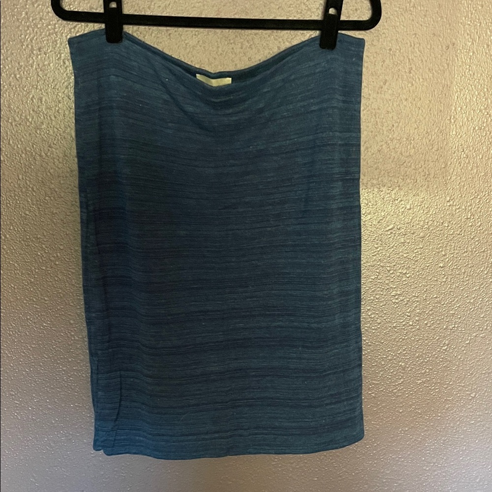 LOFT Blue Pencil Skirt